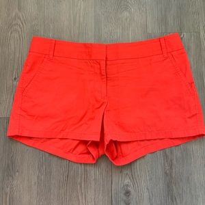 J.Crew Red Chino Shorts